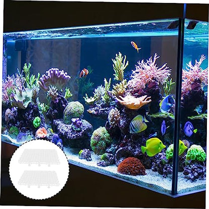 Homoyoyo Fish Tank Filtration Isolation Net Plate PVC Plastic Splicing Divider Easy Install Aquarium Supplies