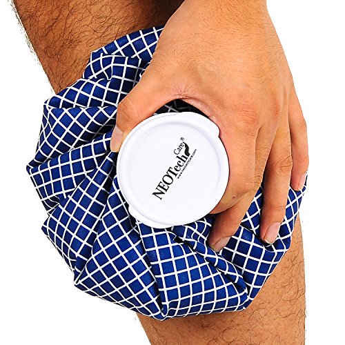 Neotech Care Ice Bag with Screw Top Lid (Blue Bulldog Design, 5 inch) - color: Blue Bulldog, size: 5 Inch