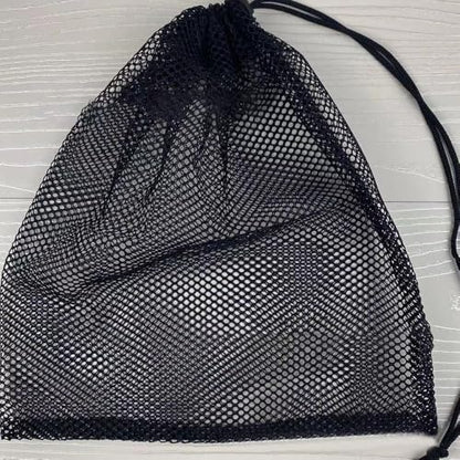 Breathable Mesh Drawstring Bags | Multipurpose Nylon Sports Storage for Activity Gear | Durable Construction(30 x40cm) - size: Large