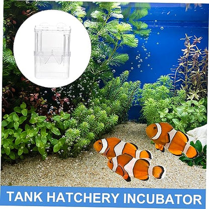 Healifty 3pcs Breeding Box Isolation Container for Aquarium Tank Small Hatchery Nursery Divider for Safe Fish Separation and Acclimation