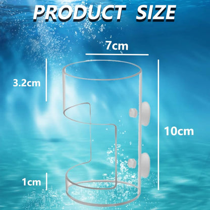 1 Piece Aquarium Fish Feeding Tube with Tank Feeder Ring Aquarium Food Feeders Practical Aquariums Accessories Ideal for Vacation Use and Breeder Box Setup