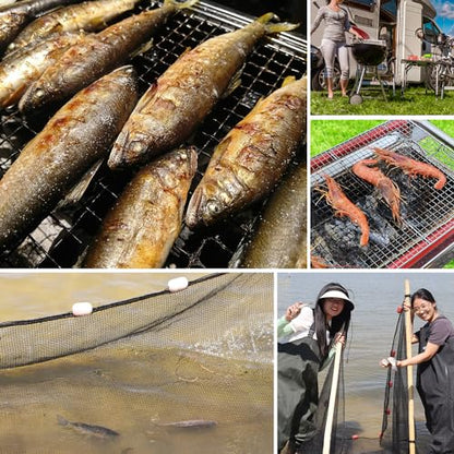 Professional Seine Net | 5 to 50 ft | Ultra Strong | Maximizes Catch | Ideal for Both Commercial and Recreational Fishing - style: 4' X 12'