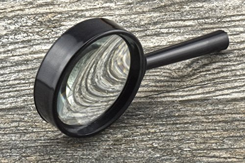 SE 5x Handheld Magnifier, 2" Glass Lens Dia. - MH7005C