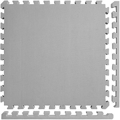 Meister X-Thick 1.5" Interlocking EVA Foam Mats - GY - 36 Tiles (144 Sqft) - color: Grey, size: 36 Tiles (144 Sqft)
