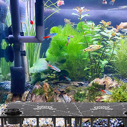 POPETPOP Fish Tank Isolation Plate Set Plastic Separation Board Net Design Plate for Fish Tank Divider