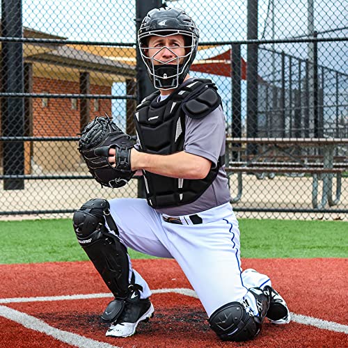 Champro Optimus MVP Chest Protector - color: Black, size: 13.5"