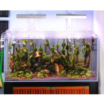 2pcs for Tank Screen Net Holders Anti Jumping Net Clamp Acrylic Fixed Clip Aquarium Accessories Holder Clips Aquarium Screen Net Cover Kit Fish Tank Anti Jump Net Cover