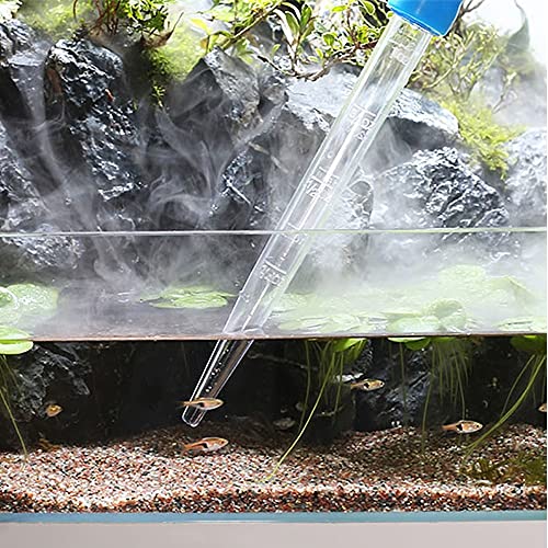 Coral Feeder Tubes, 2Pcs Aquarium Liquid Fertilizer Feeder Aquatic Bottom Feeder Pipette for Reef Anemones Coral Shrimp