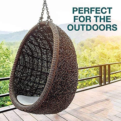 2 PCS Hammock Chair Spring, Premium Porch Swing Springs Hold up to 1300lbs, Heavy-Duty Chrome Springs for Hanging Chairs, Ceiling Mount, Porch Swings, Punching Bag