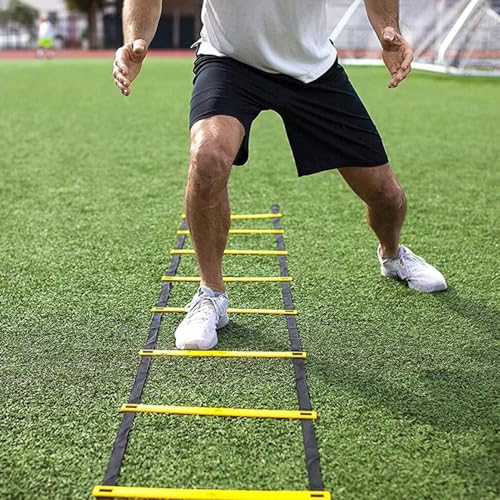 Sports Agility Ladders Workout Exerciser Storage Bag Instant Set-up