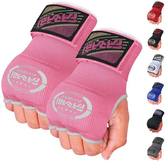 FARABI Kids Hybrid Boxing Inner Gloves Punching Boxing Gloves - color: Pink