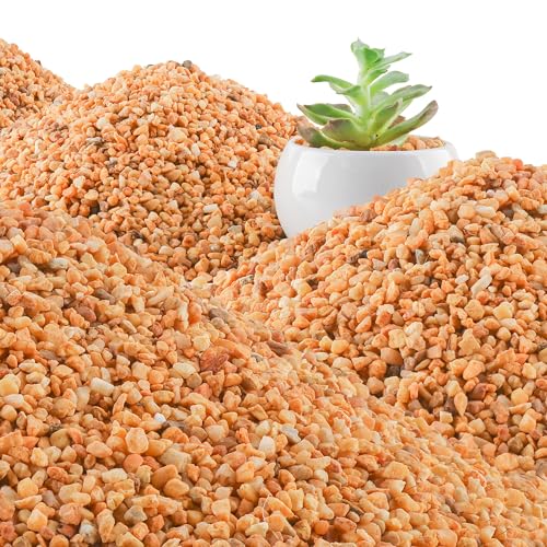 45lb Cactus Pea Gravel Rocks,1/5 Inch Pebbles for Indoor Plants, Natural Succulent Rock and River Rocks Decorative for Aquariums, Vases, Terrarium, Outdoor Gardening, Top Dressing for Potted Plants - color: Mixed Colorful, size: 45LB