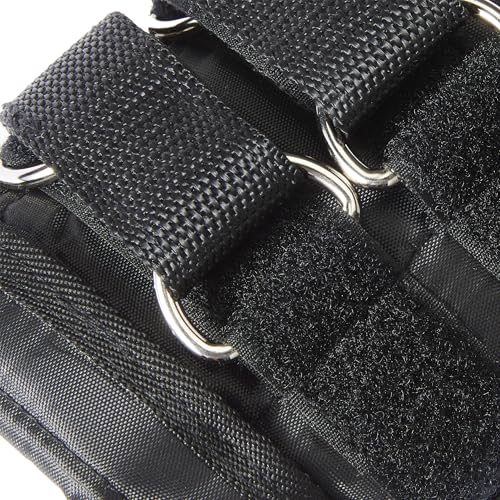 Amazon Basics Adjustable Ankle Weights for Men & Women, for Workouts, Resistance Training, Walking, Black - style: 5 Pound Set (2.5 Pounds Each)