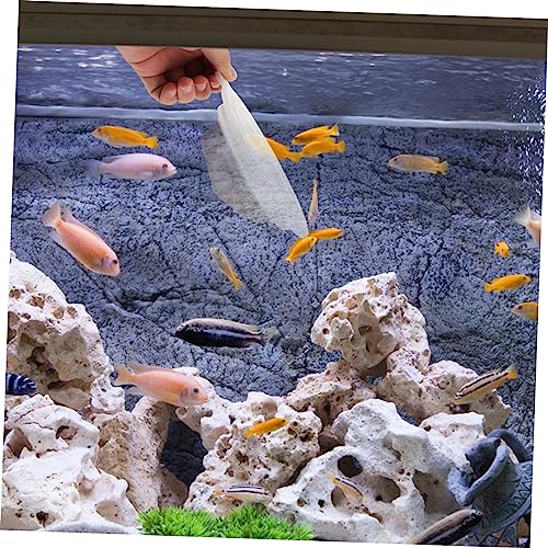 2pcs Strainer Mesh for Fish Tank Cleaning Portable for Aquariums Fine Mesh Screen for and Maintenance Safe for Fresh and Use