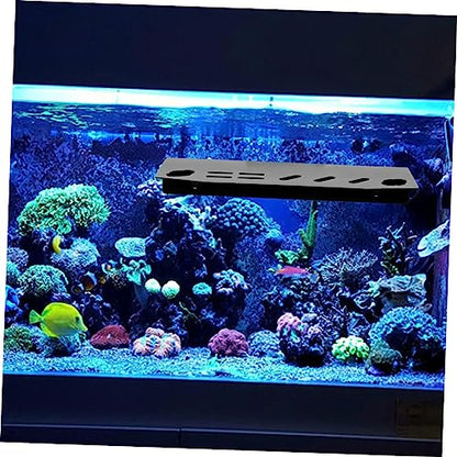 TOYANDONA Aquarium Tool Holder Organizer Rack for Fish Tank Maintenance Tweezers Scissors Storage Sturdy Design for Aquatic Plant Care