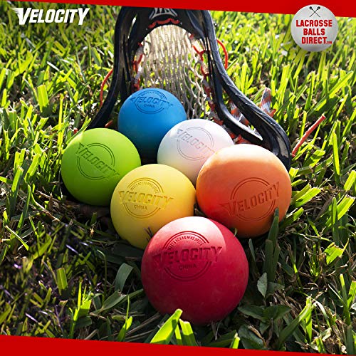 Velocity Lacrosse Balls - 1, 2, 3, 6, 12, 18, 24, 36, 60 and 120 Packs - for Practice, Official NFHS and College Approved Size - color: Royal Blue, size: 120 Balls, style: Practice Ball
