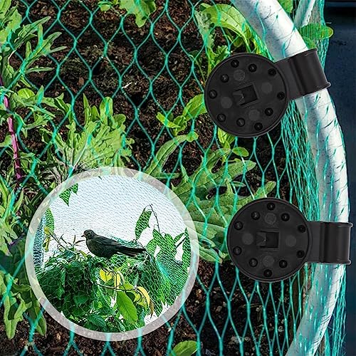 20pcs Shade Cloth Clips,Sunscreen Net Clips Heavy Duty Plastic Lock Grip Sunshade Clip for Greenhouse Outdoor Garden Patio Awning Mesh Fabric Clamp Fix Tarp Clip - color: 20pcs Shade Cloth Clips