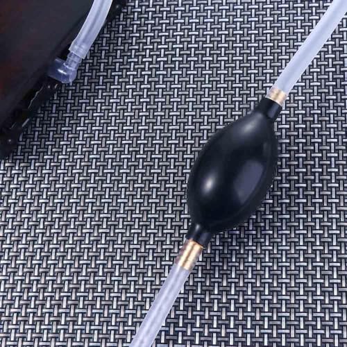 Hand Pump Suction Pump Oil Water Liquid Transfer Fuel Pump Pipe Manual Suction Pump Portable Plastic Car Fuel Transfer Pump(60cm)