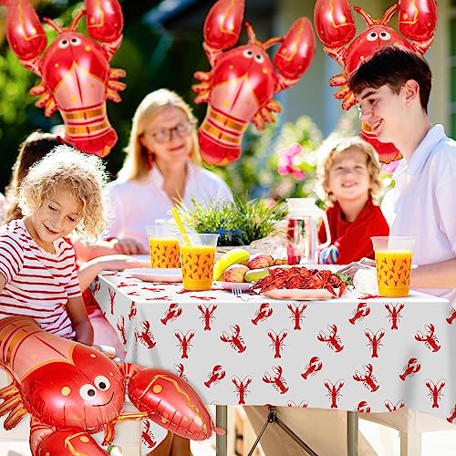 Tanlade 50 Pcs 12 oz Crawfish Boil Cups Lobster Birthday Party Cups Disposable Seafood Boil Party Supplies Plastic for Lobster Seafood Shrimp Birthday Decoration