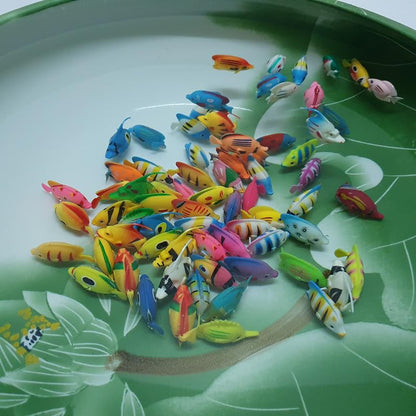 7pcs, Floating, Plastic, Tropical Fish, Aquarium Decoration