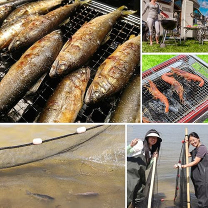 Professional Seine Net | 5 to 50 ft | Ultra Strong | Maximizes Catch | Ideal for Both Commercial and Recreational Fishing - style: 4' X 30'