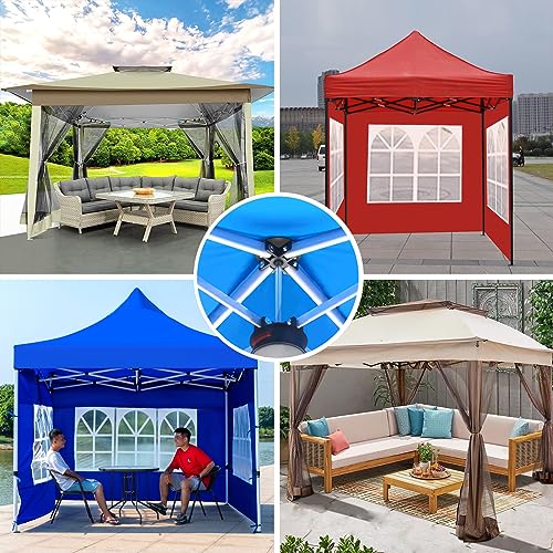 4-Way Roof Centre Bracket Connector Canopy Tent Replacement Parts Pop-up Canopy Replacement Parts Outdoor Canopy Parts - size: 7*3cm