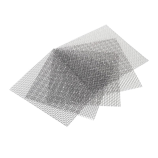 ULTECHNOVO 304 Stainless Steel Wire Mesh Pad for Aquarium Moss Net Water Grass Plant Fixed Net Tear Resistant Mesh for Fish Tank Decoration 3.14X3.14X0.03 Inches 10 Pack