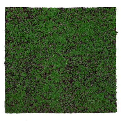Healifty Artificial Moss Mat 19.68X19.68 Inch Square Simulation Grass Pad Realistic Faux Moss Turf for Indoor Outdoor DIY Landscaping Garden Decor