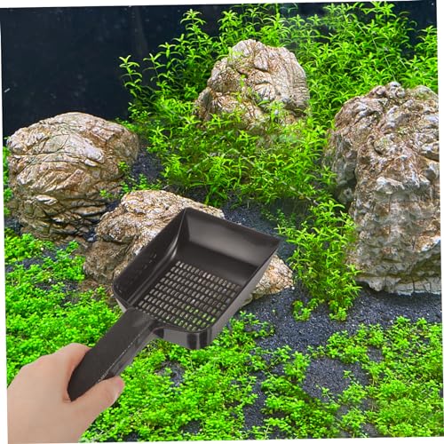 Toddmomy Fish Tank Sand Shovel Aquarium Cleaning Tool for Efficient Sediment Removal and Lightweight Design for Use Aquariums and Fish Tanks
