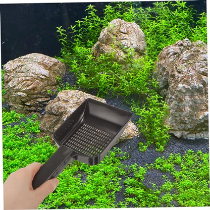 Toddmomy Fish Tank Sand Shovel Aquarium Cleaning Tool for Efficient Sediment Removal and Lightweight Design for Use Aquariums and Fish Tanks