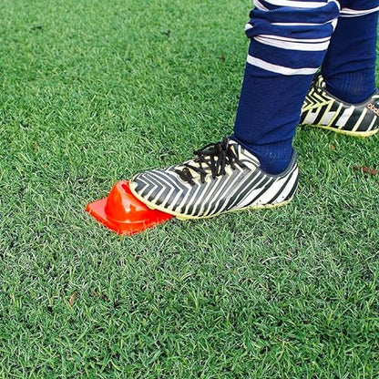 Versatyle Heavy Duty Agility Training Cones (2 in, 6 in, 9 in, 12 in, 28 in) for Sports, Kids Coaching, Multipurpose Field Marker Cones, Soccer, Basketball Drills, Bike, Motorcycle, Traffic Training - style: 2in, Orange, 12 Pack