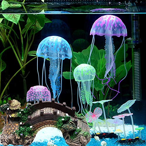 NA Aquarium Ornament Resin Arch Bridge Tree Pavilion Artificial Bridge Model for Garden Decor Fish Tank Landscape Accessories