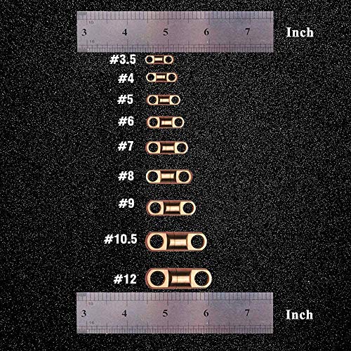 AMYSPORTS High Strength Fishing Bearing Swivels Stainless Fishing Swivel Connectors Copper Barrel Swivels for Saltwater Fishing Freshwater Fishing - size: Size10.5 (1500lb) 5 pcs