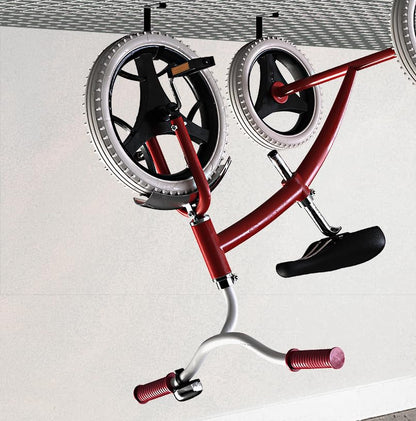 Garage Ceiling Rack Bike Hooks, 8 Pack Storage Hooks (Flat Hook) | For garage ceiling storage racks to hang bicycles, ladders and equipment. - color: Flat Hook 8 Pack