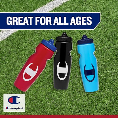Champion Quench Squeeze Water Bottle, BPA-Free, 24oz (Bonnie Blue) - color: Bonnie Blue