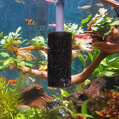 4PCS Pre-Filter Foam Sponge Roll Aquarium Filter Intake Cover for Aquarium Fish Tank (Small)