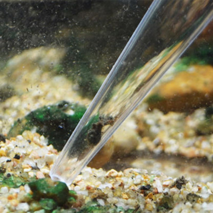 POPETPOP Aquarium Tool 50ml Manual Fish Tank Pipette Moss for Water Change Tank Maintenance