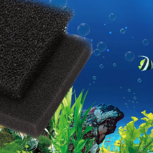 Fish Tank Filter Foam, Large Block Filter Foam Aquarium Sponge Pads 100x12x2cm