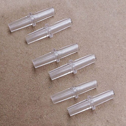 Aquarium Airline Tubing Connectors I T L Y 40pcs Fish Tank Air Tube Adapters for 3/16 '' Air Line Hose - color: Clear