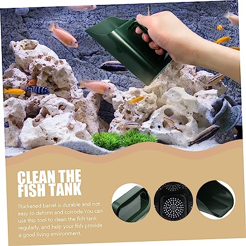 YARNOW Creative Aquarium Sand Shovel for Fish Tank Cleaning Sediment Cleaner Ergonomic Handle for Easy Use Aquatic Environments