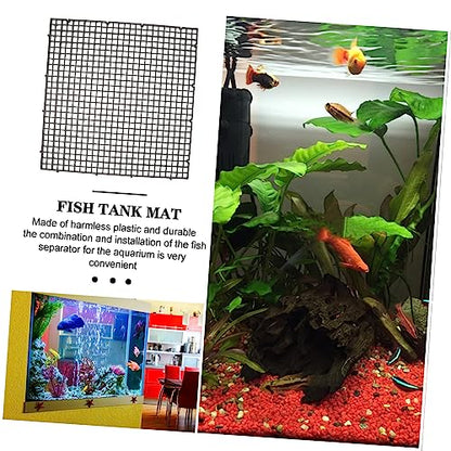 Mikikit 1Set Fish Tank Divider with Suction Cups Isolation Panels for Aquariums Fish Separation for Breeding and Maintenance