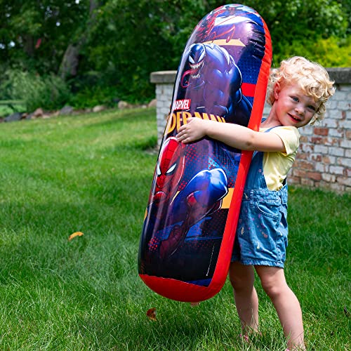 Hedstrom Spiderman Bop Bag Inflatable Punching Bag, 36 Inch, (56-86303) - color: Spiderman, size: 36" Bop Bag
