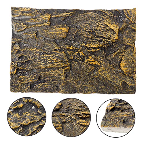 Custom Reptile Tank Decor 3D Terrarium Background Board Natural Background Spider Reptile Aquarium