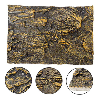 Custom Reptile Tank Decor 3D Terrarium Background Board Natural Background Spider Reptile Aquarium