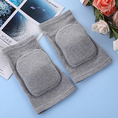 COMNICO Arm Brace Pads Elbow Protector Strap Pair Gray, Breathable Anti-Collision Sponge Tendonitis Fitness Volleyball Basketball Tennis Golfers Knee Support Band for Kids Men Women Elderly - color: Gray(40-75kg)