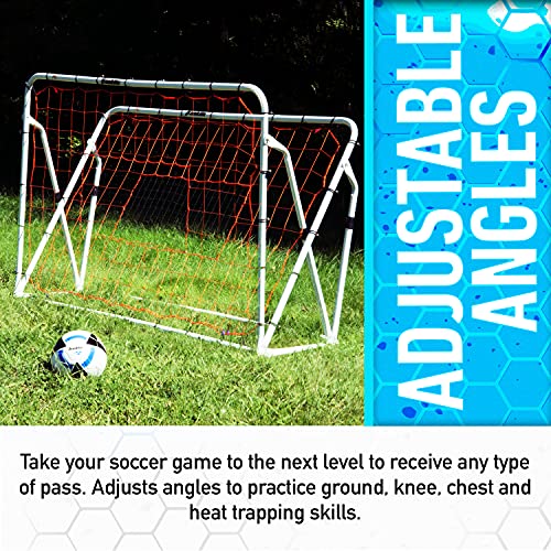 Franklin Sports Soccer Rebounder - style: 6' x 4' - White