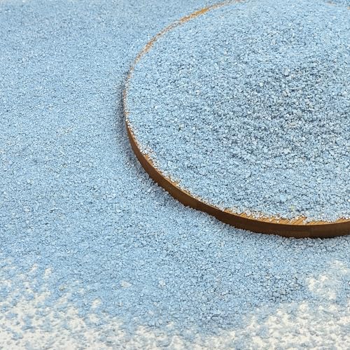 10 lbs Blue Sand Aquarium Substrate, 0.4-0.8 mm Decorative Sand for Aquarium, Fish Tank, Paintings, Candle, Vase, Wedding Ceremony, Arts Crafts and Bowl Fillers - color: Blue, size: 10 LB
