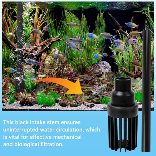 Magluv A20011 Intake Stem with Intake Strainer Fit for Fluval 305/405/306/406 External Filter Fluval Filter Intake Stem Intake Assembly for Fluval Replacement Parts