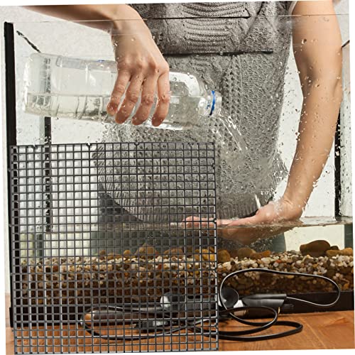 Abaodam 1Set Fish Tank Divider Plates Aquarium Isolation Nets with Suction Cups Panels for Fish Tank Partitioning and Filtration