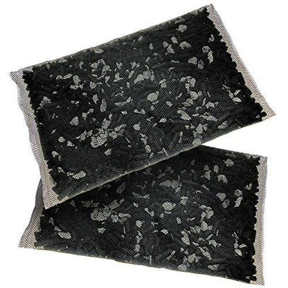 Penn-Plax Cascade Pro-Carb Z Filt-A-Pack, 2 Pack - Mixed Carbon & Zeolite Aquarium Canister Filter Media Bags - Pre-Bagged Nylon Mesh Replacement for Cascade, Freshwater & Saltwater Tanks - 8 Ounce